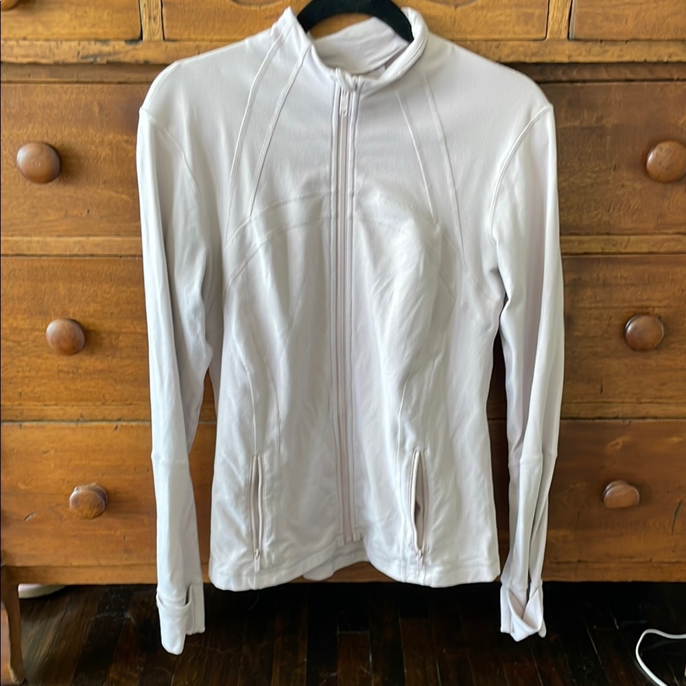Lululemon pale Dusty pink Define jacket 12